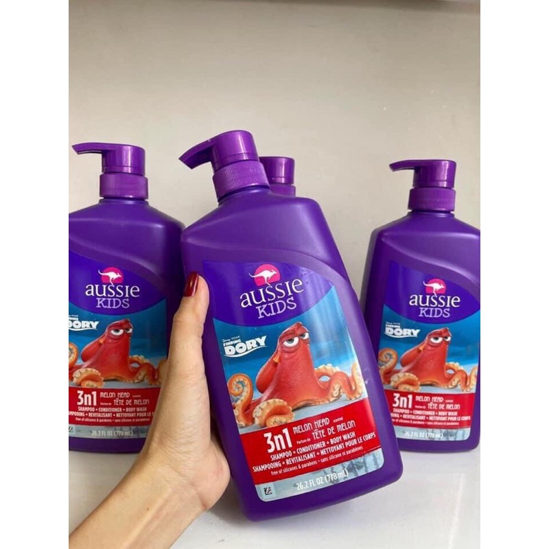 Sữa tắm gội cho bé AUSSIE Kids 3 in 1