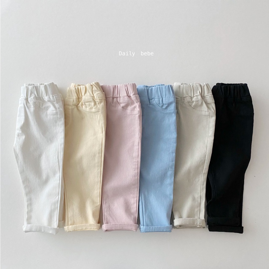 Quần kaki Hàn Quốc đủ màu cho các bé 2-3tuổi