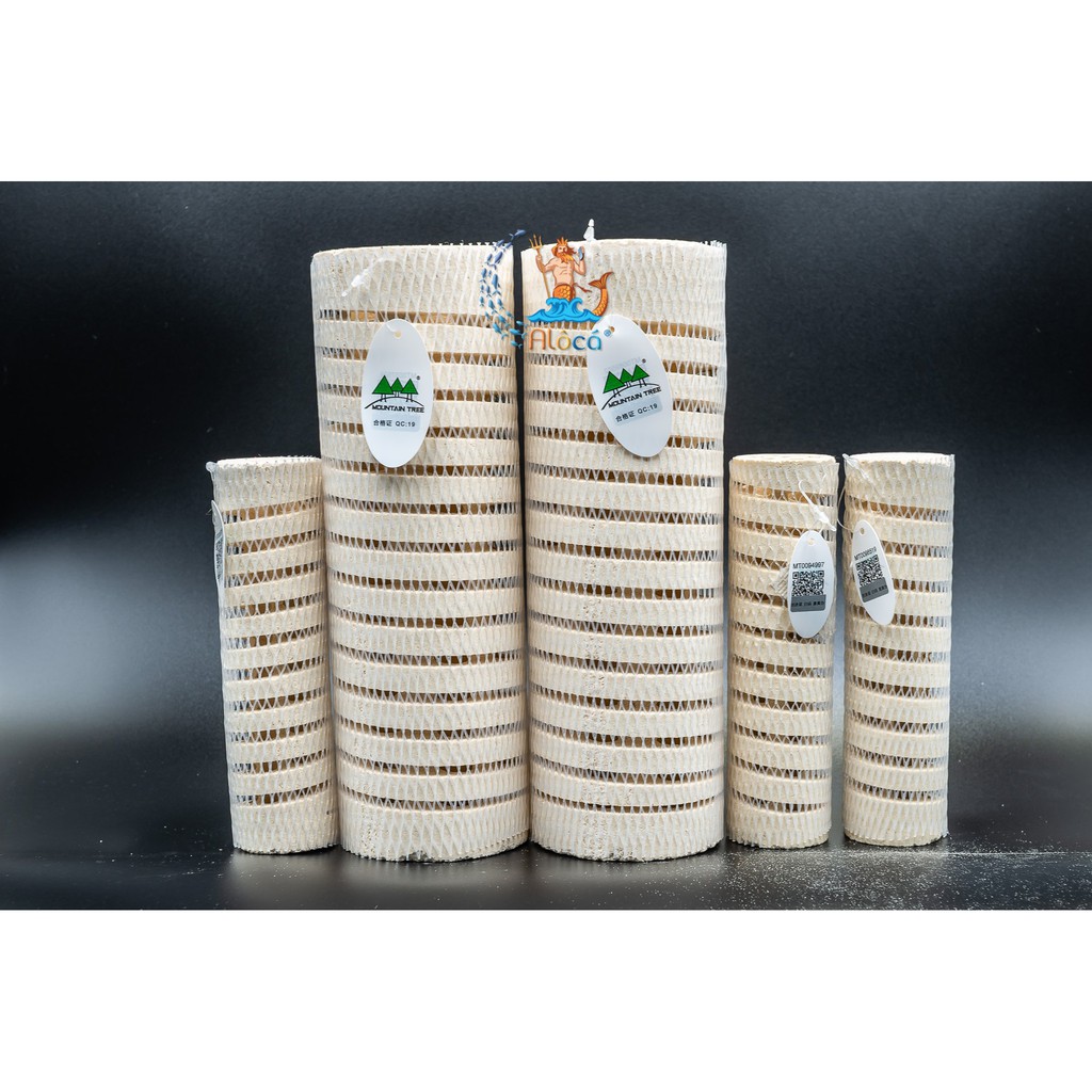 Thùng 6 thanh, thùng 15 thanh sứ lọc thanh củ sen thế hệ 2 cỡ to 8x25cm Mountain Tree Lotus Root Bacteria House