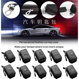 Bao da bảo vệ chìa khoá xe hơi bmw benz audi vw honda ford