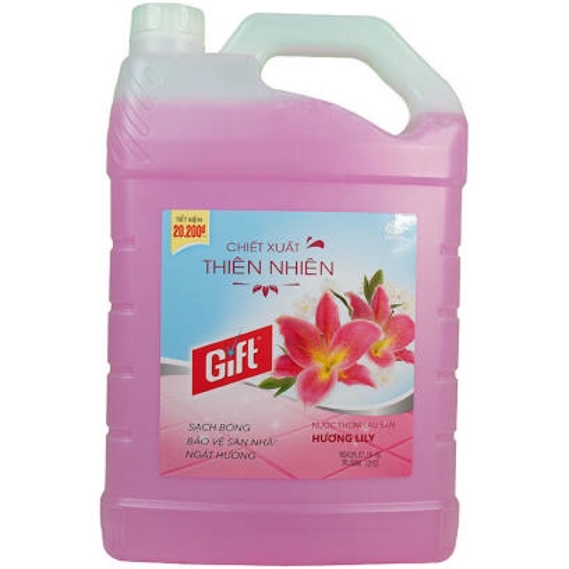 ⚡Nước lau sàn nhà Gift cam kết chính hãng dung tích 3,8kg⚡