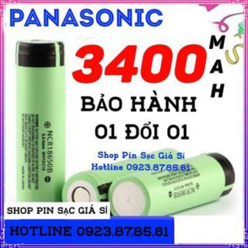 Pin 18650 Panasonic 3400mah JAPAN