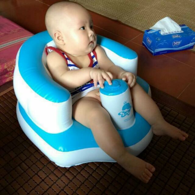 Ghế hơi tập ngồi cho bé.