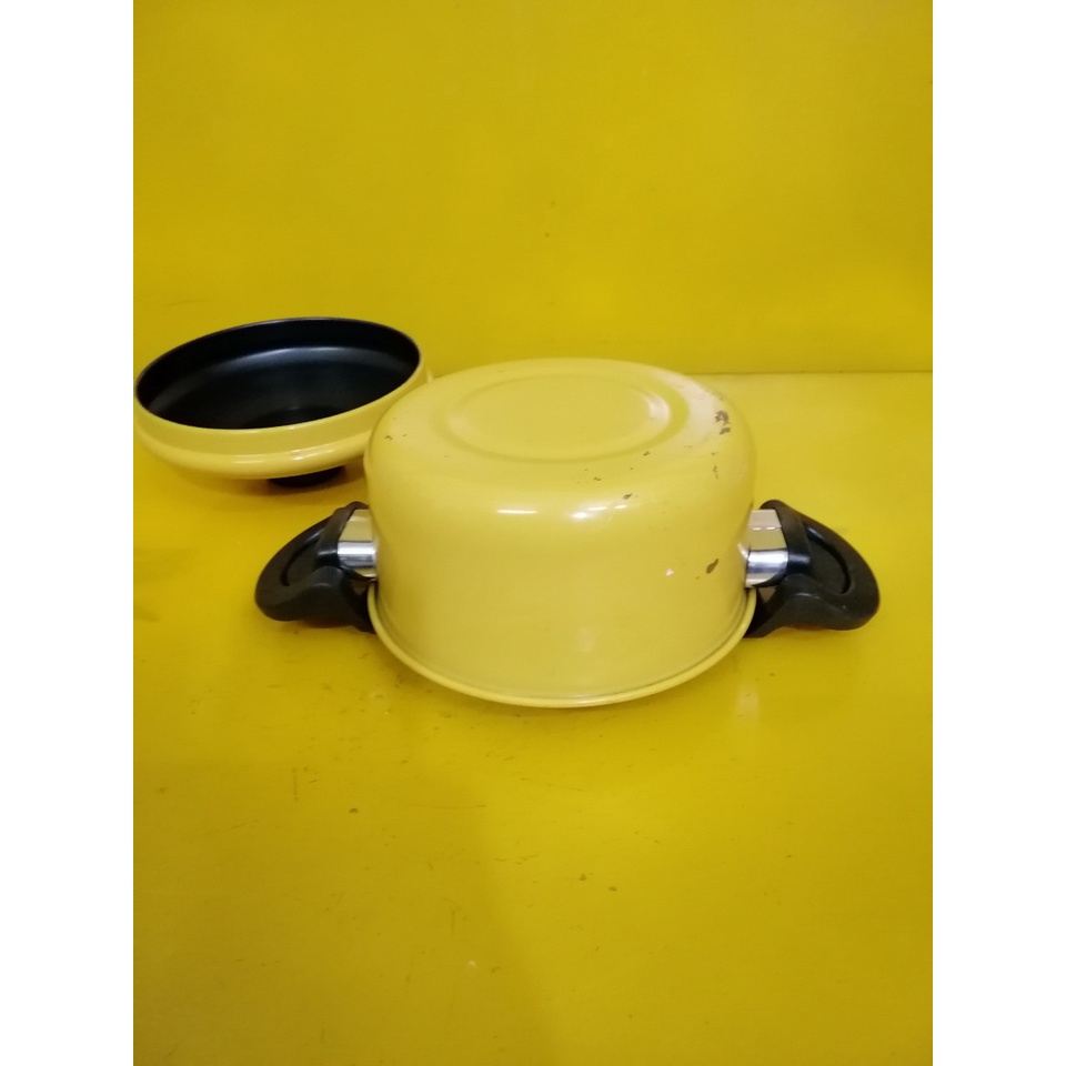 Nồi men nội địa Nhật, size 19cm, cao 9cm (mã 688), Dùng được bếp từ