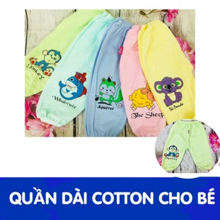 Quần chục dài cotton Uyển Chi cho bé từ 5-12kg (Giá 1 chiếc)