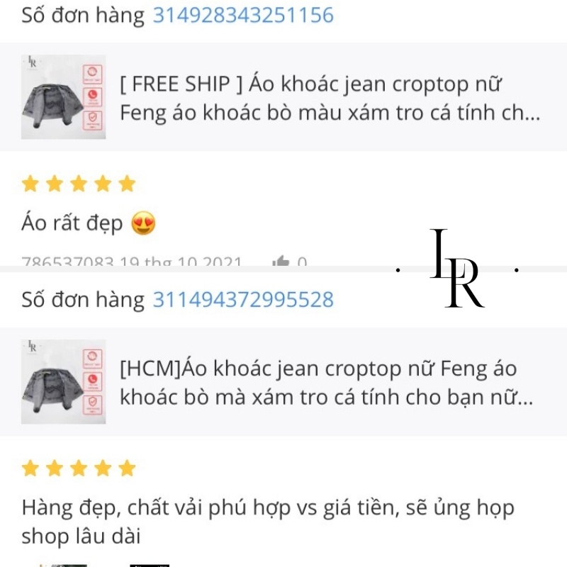 Áo khoác jean nữ croptop FENG màu xám tro, áo khoác bò form ngắn cực cá tính, sexy cho bạn nữ từ 40-60kg - LARI JEAN