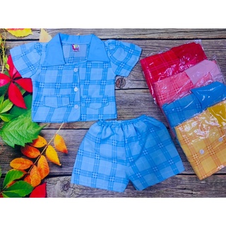 Bộ Lụa Giả Vest Bé Gái (6-14kg) (giao màu ngẫu nhiên)