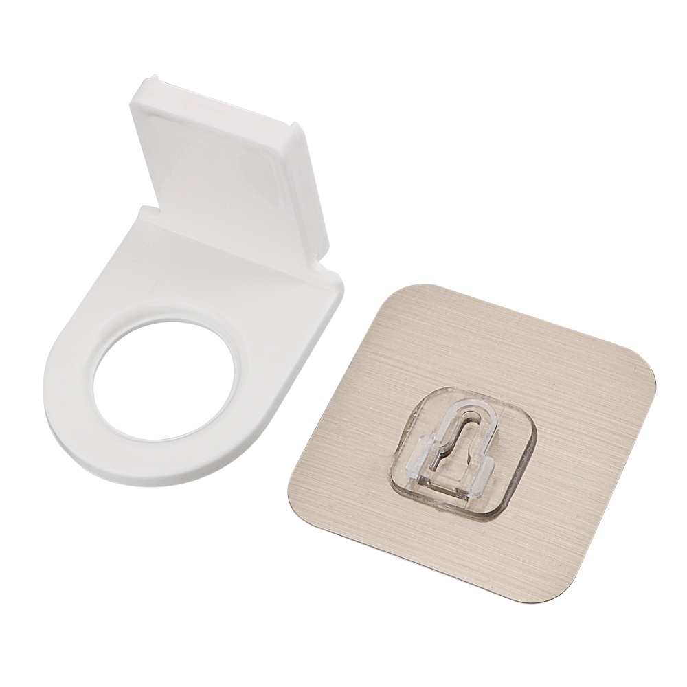 Giá Đỡ Chai Xà Phòng Gắn Tường Tự Dính Mạnh Tiện Dụng Cho Phòng Tắm / Nhà Bếp