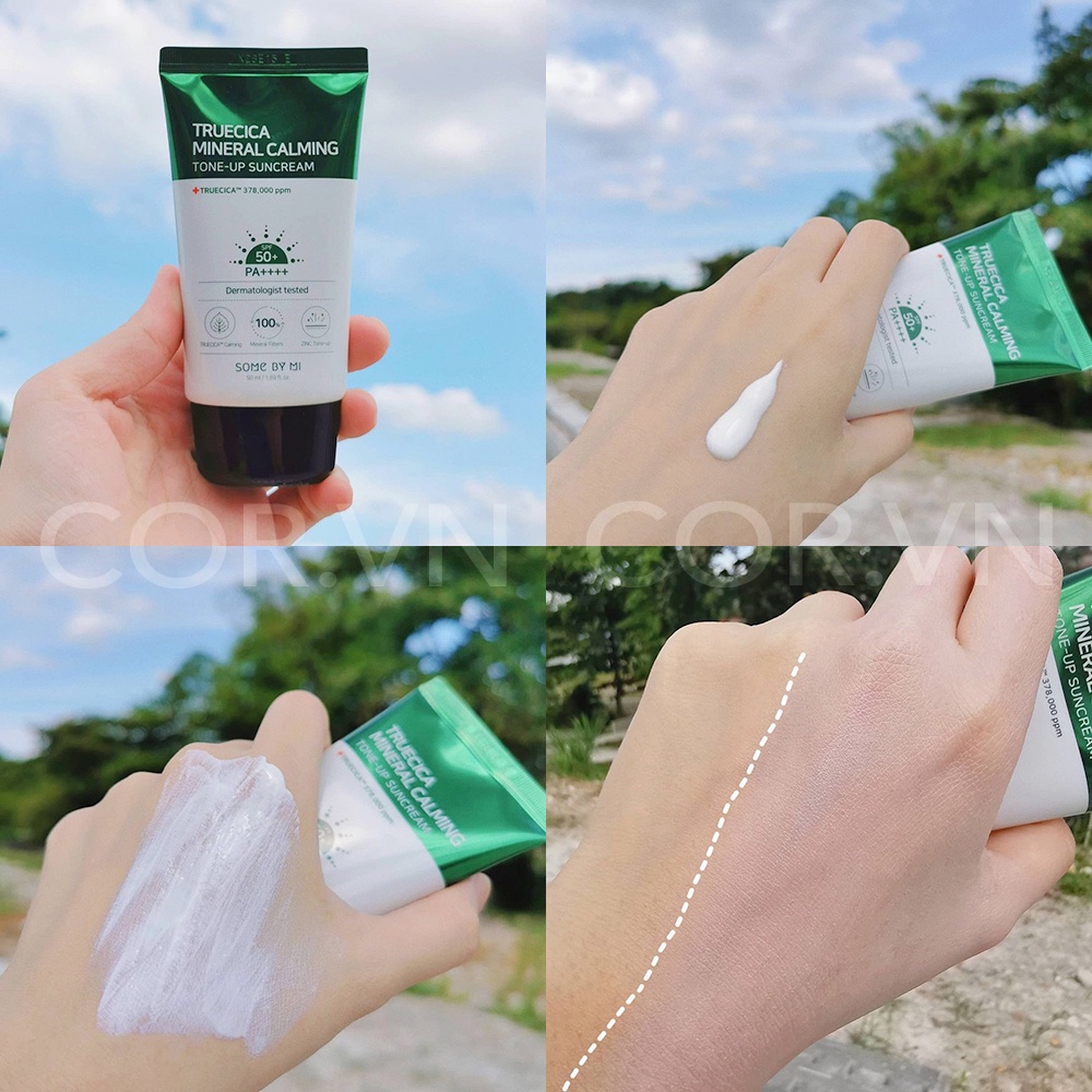 Kem chống nắng Some By Mi Truecica Mineral Calming Toneup Suncream 50ml