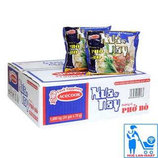 Phở Bò Xưa & Nay 70g thùng 24 gói
