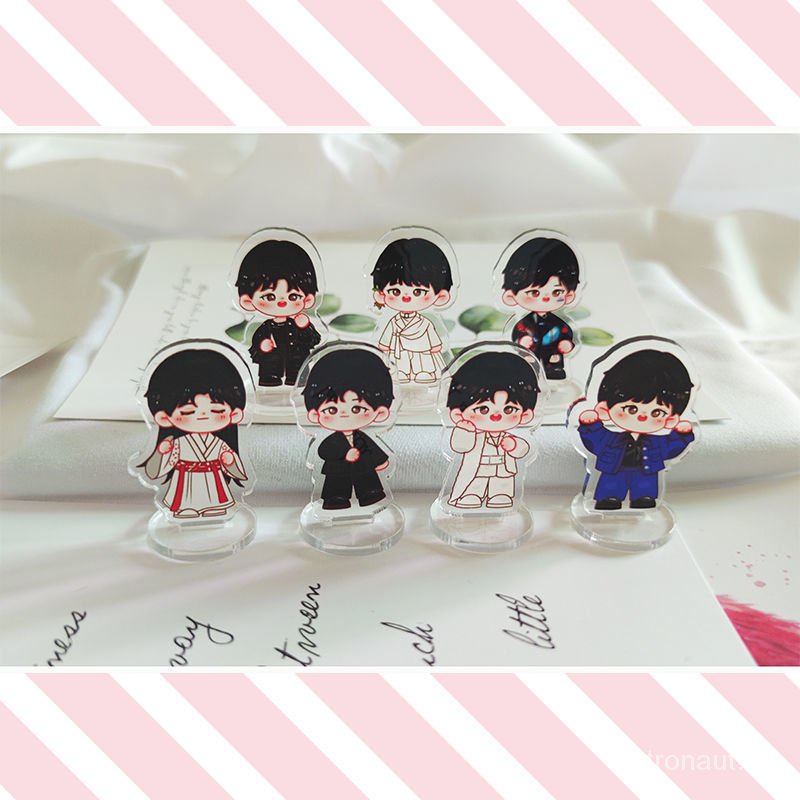 Double Sided Desktop Model Printed with Song Yaxuan Actor Liu Yaowen