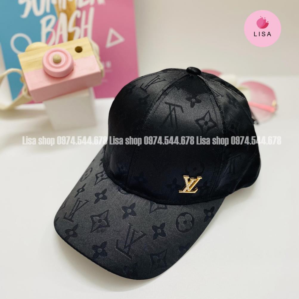 [HÀNG LOẠI 1] Mũ Lưỡi Trai, Nón Kết đính đã chữ kim loại phong cách cực cá tính cho nam nữ Lisa, M32