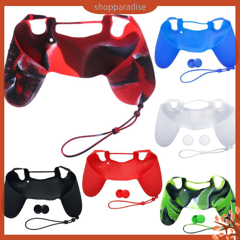 Bộ 2 Đầu Bọc Silicone Chống Trượt Cho Tay Cầm Chơi Game Sony Ps4