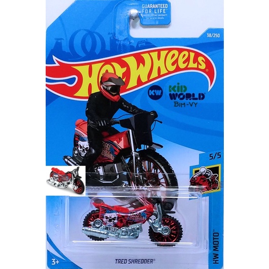 Xe mô hình Hot Wheels basic Moto Tred Shredder FYC70, 40K.