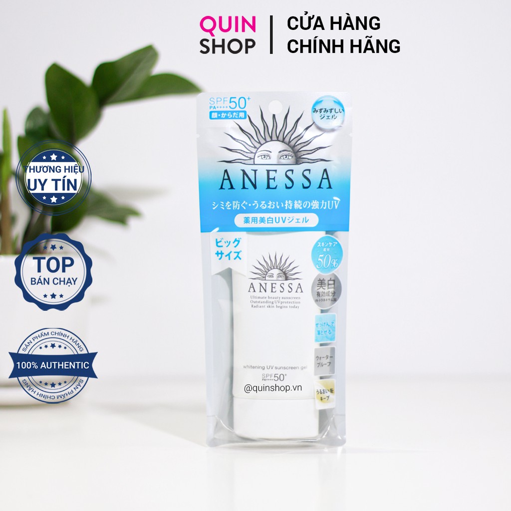 Kem Chống Nắng Dưỡng Trắng Anessa Whitening UV Sunscreen Gel