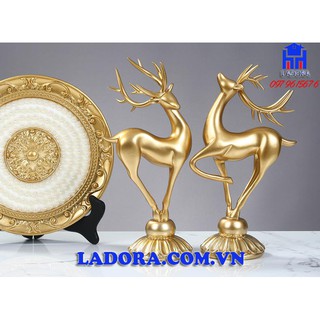 Cặp Hươu Trang Trí May Mắn CV030