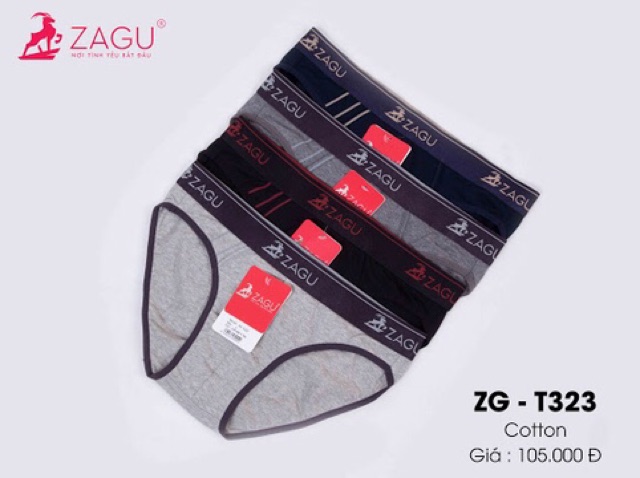 10 Quần Lót Nam ZaGU Cao Cấp ZG T323