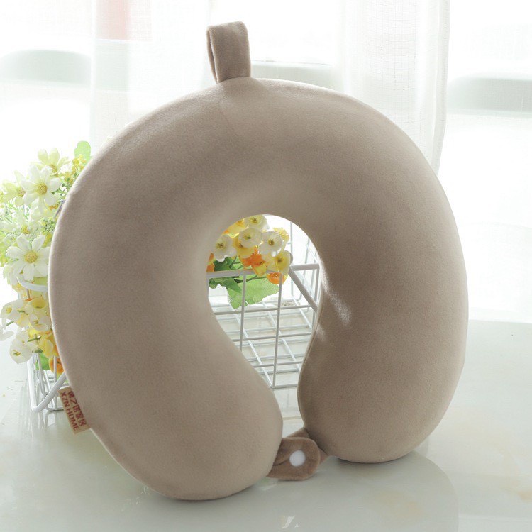 Gối Chữ U Chất Liệu Cao Su Non Cao Cấp Cho Dân Văn Phòng, Du Lịch