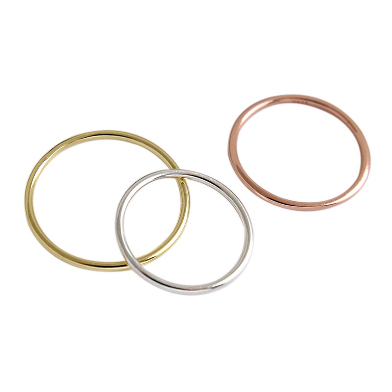 Nhẫn Mạ Bạc 925 Thời Trang Hàn Quốc Cho Nữ