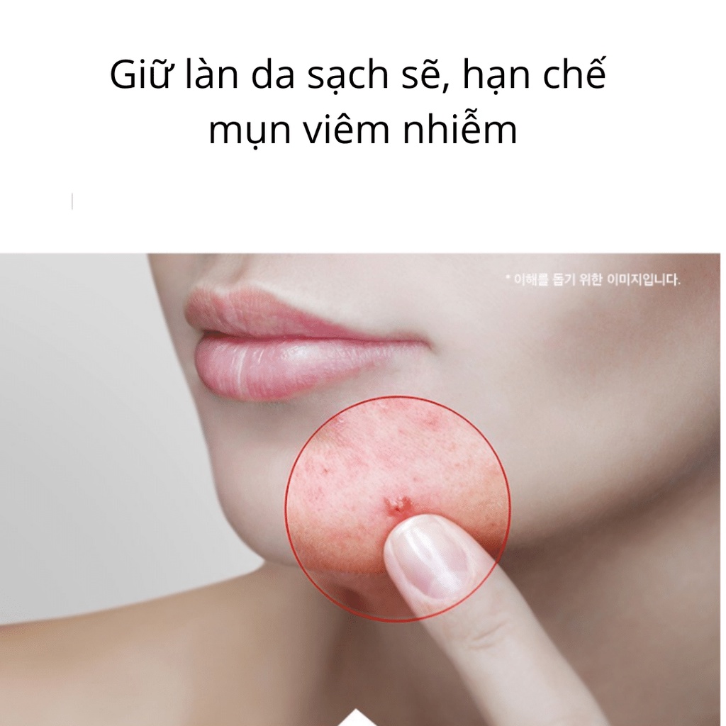 Sữa rửa mặt chuyên sâu dành cho da dầu mụn Acne Care Foaming Cleanser Dr.Banggiwon 200ml