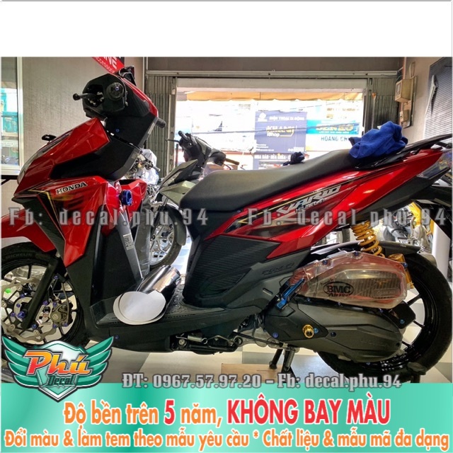 Tem rời Vario Đỏ vàng đen -1
