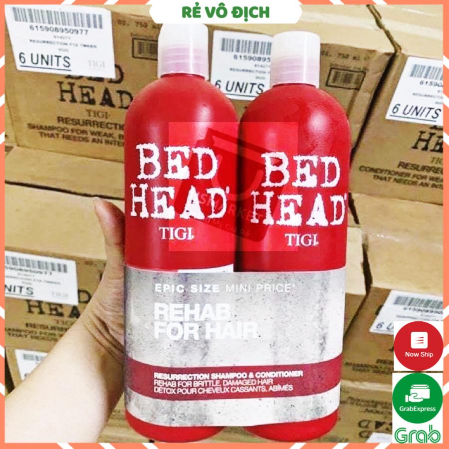 Cặp dầu gội & xả Tigi Red Bedhead 750 ml - PINK BEAUTY