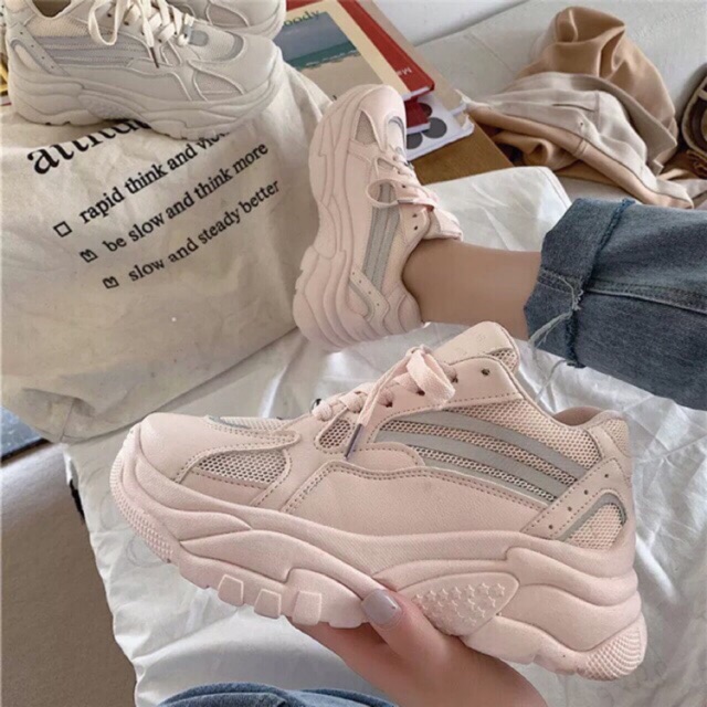 🙉✌️Giá cực rẻ + Freeship 💁💁 Giày ulzzang đế bự hình sao phong cách thể thao ulzzang