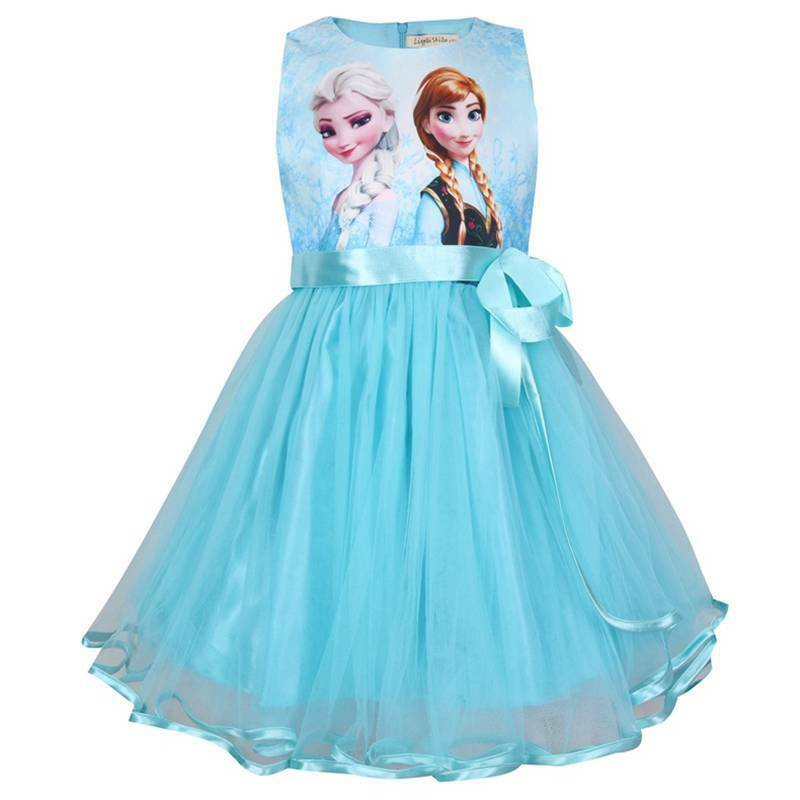 Đầm Hóa Trang Công Chúa Anna Elsa