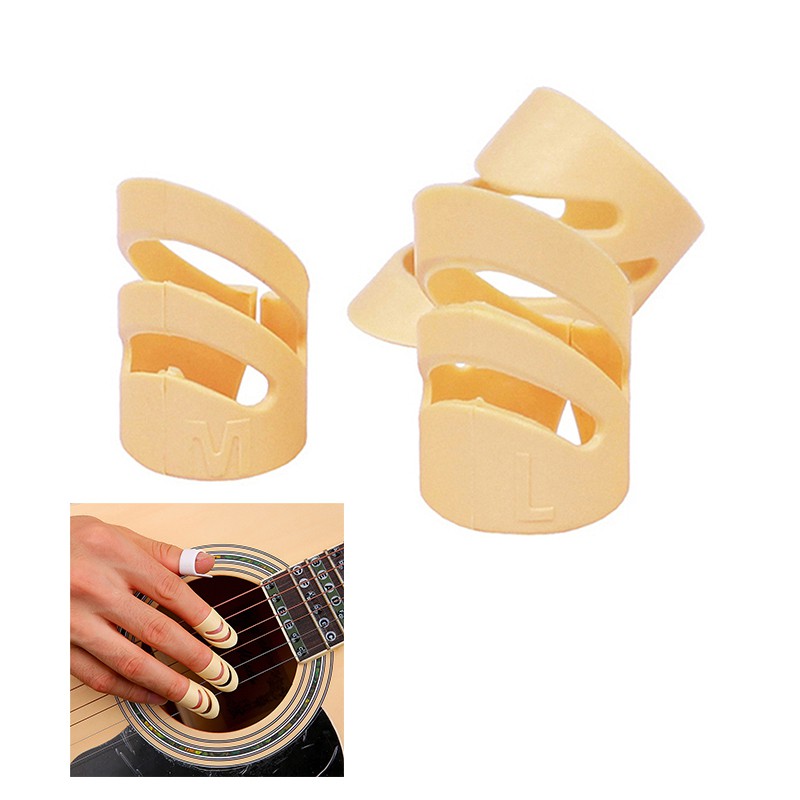 Set 3 Miếng Gảy Đàn Guitar / Ukulele Đeo Ngón Tay Tiện Dụng