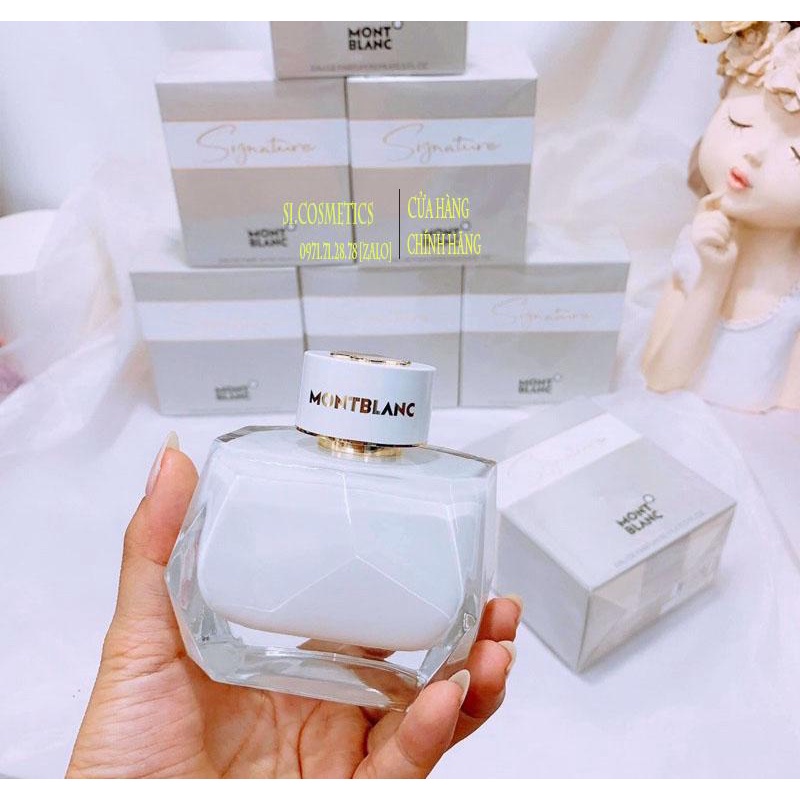 (Chính hãng) Nước hoa nữ Montblanc Signature EDP 90ml