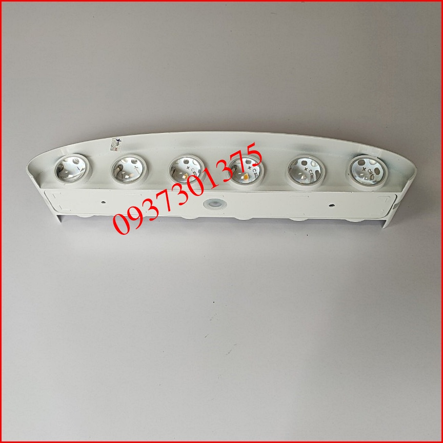 Đèn Led Hắt Tường Chiếu Sáng 2 Đầu Loại 12w Chống Nước_ánh Sáng Vàng Dendecor247 H130-12 Thân Đèn Bằng Nhôm Hợp Kim
