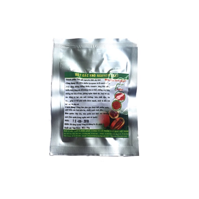 Bột gấc gói 50g