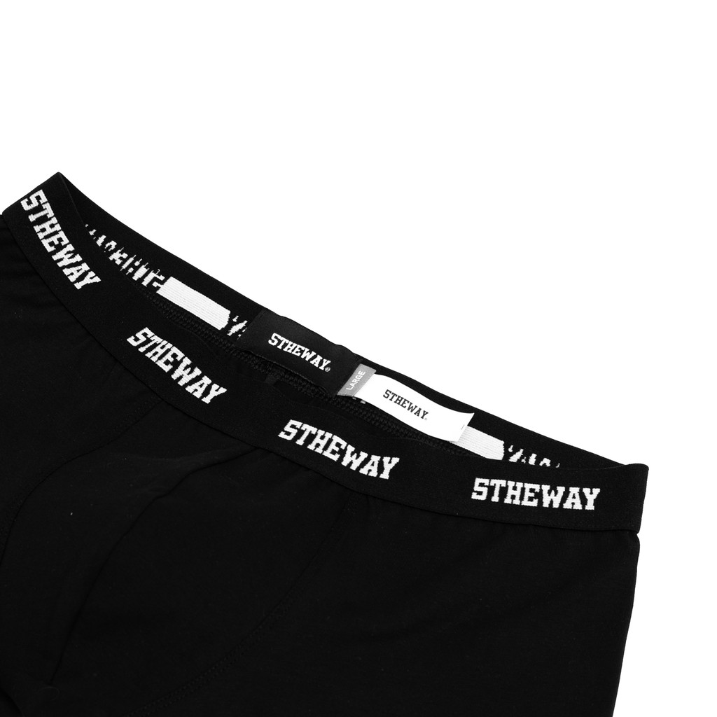 5THEWAY® TRUNK UNDERWEAR™ in BLACK aka Quần Lót Nam Đen