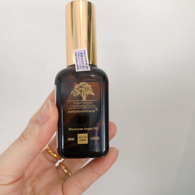 Tinh dầu phục hồi tóc hư tổn khô xơ Arganmidas 50ml (Chính Hãng)