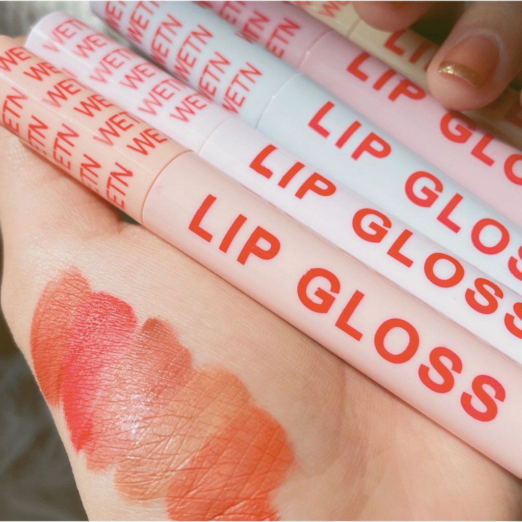 Hộp 5 son kem chữ LipGloss tone cam tây Y310 | Thế Giới Skin Care