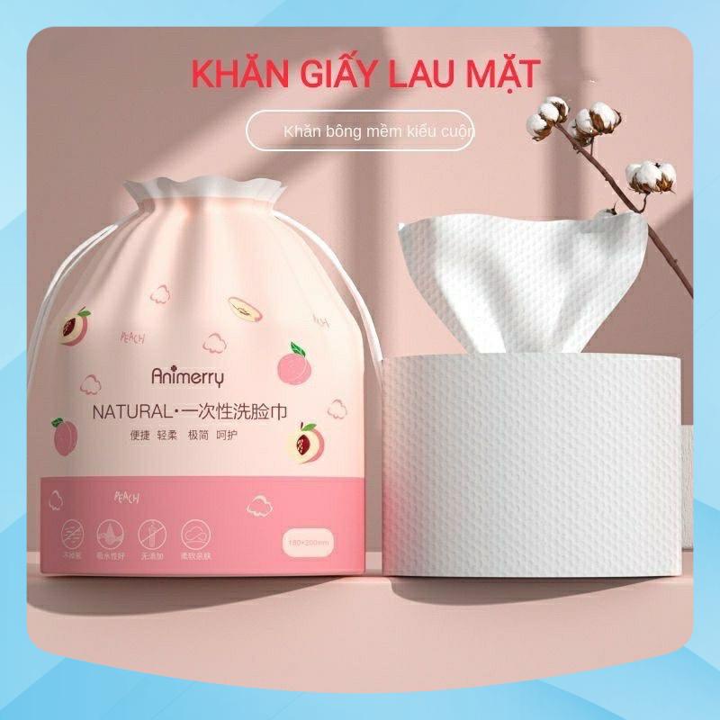 Khăn lau mặt khô, tẩy trang, khăn cá nhân đa năng mềm mại đa năng Animerry