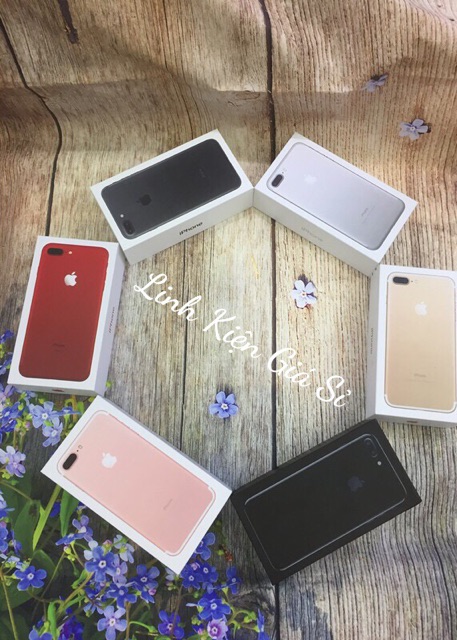 Điện Thoại [ hàng chính hãng] iphone 7 plus 128Gb Quốc Tế Fullbox . Tặng kèm sạt dự phòng