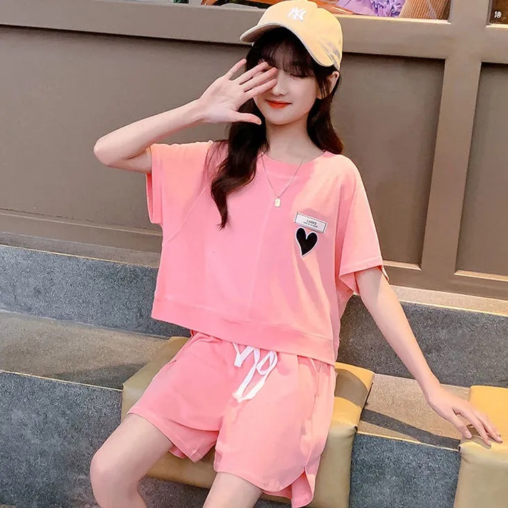 Set 2 Món Áo Thun + Quần Short Thời Trang Cho Bé Gái Từ 3 Đến 4-5 Đến 6 Đến 7 Đến 8 Đến 9 Đến 10 Đến 11 Đến 12 Tuổi 2022 Mới