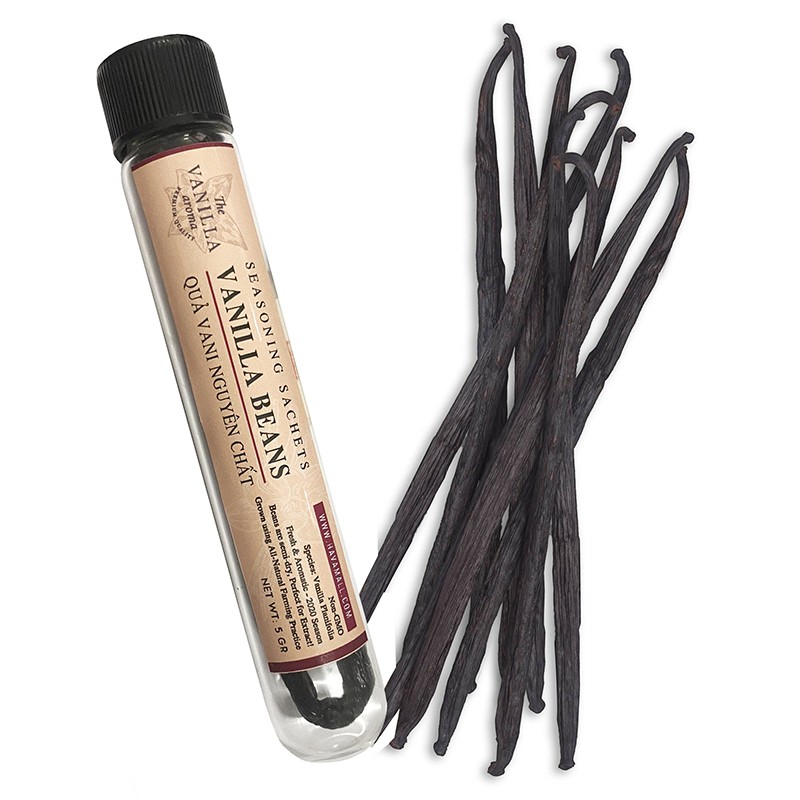 Quả Vani Khô Thượng Hạng  - Vanilla Beans