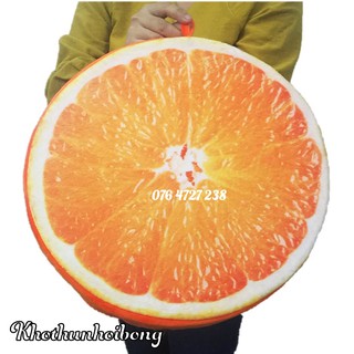 ĐỆM NGỒI IN HÌNH TRÁI CÂY 3D