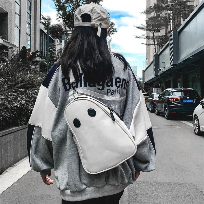 TÚI ĐEO CHÉO HÌNH CON MA SIÊU CUTE HÀNG CHỐNG NƯỚC