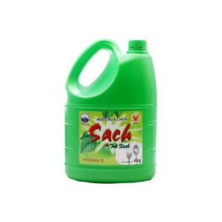 Nước rửa chén NET Sạch hương Trà xanh can 4kg