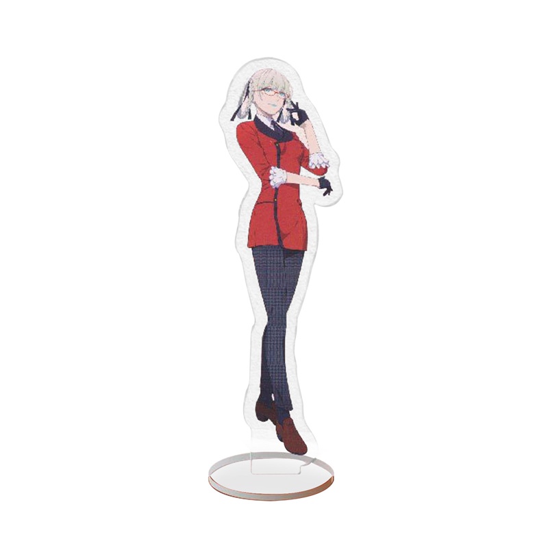 Móc Khóa Mô Hình Anime Kakegurui Đứng Hai Mặt Acrylic Jabami Yumeko Yomoduki Runa