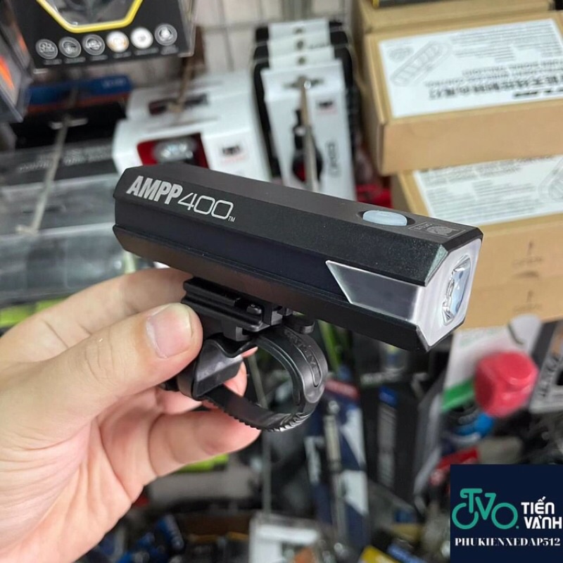 Đèn xe đạp Cateye AMPP400
