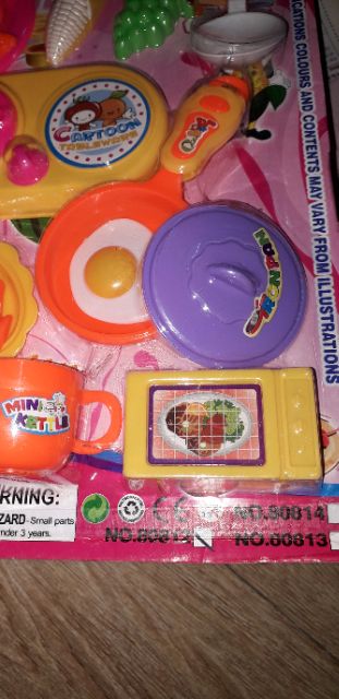 Set bộ đồ chơi nhà bếp bằng nhựa 80812