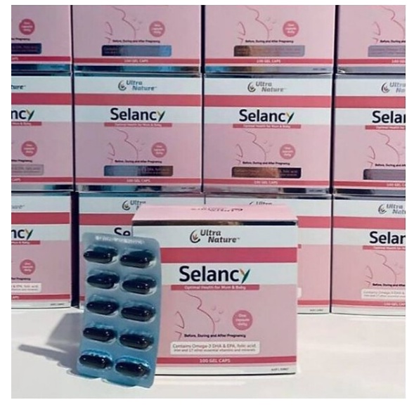Hộp Vitamin Tổng Hợp SELANCY Dành Cho Phụ Nữ có Thai 60 viên