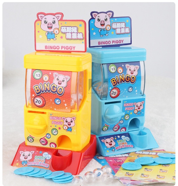 Có sẵn Đồ chơi Máy Bingo Piggy Mini Có sẵn