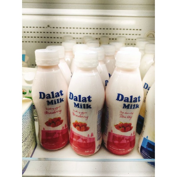 SỮA CHUA UỐNG DALAT MILK 500G CÁC VỊ