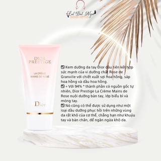 Kem dưỡng tay Dior Prestige La Creme Mains De Rose 50ml