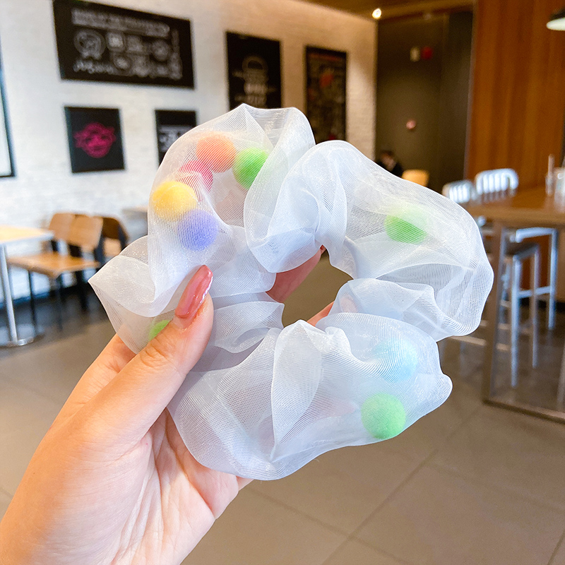 Dây buộc tóc phong cách Hàn Quốc lấp lánh cho nữ